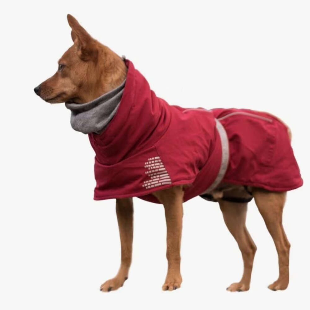Hurtta Extreme Warmer Dog Winter Jacket, Red, 22 in